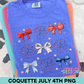 Coquette 4th of July PNG Design
