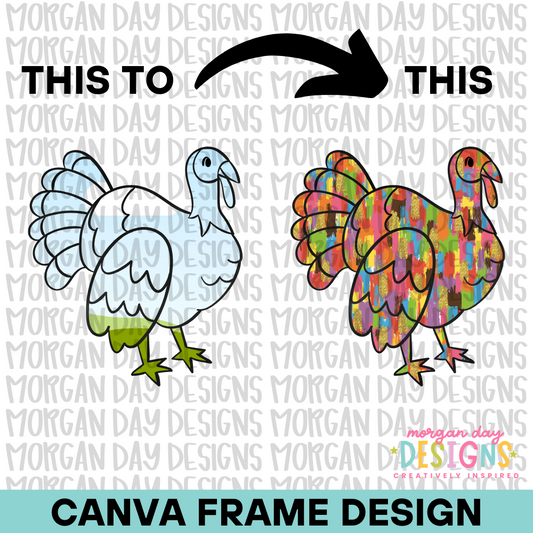 Turkey Canva Frame