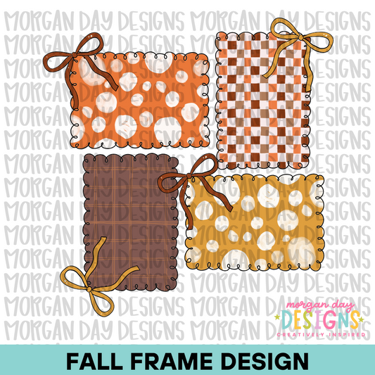 Fall Frame PNG Design