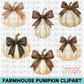 Farmhouse Pumpkin Clipart Bundle