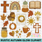 Rustic Autumn Glow Clipart Bundle